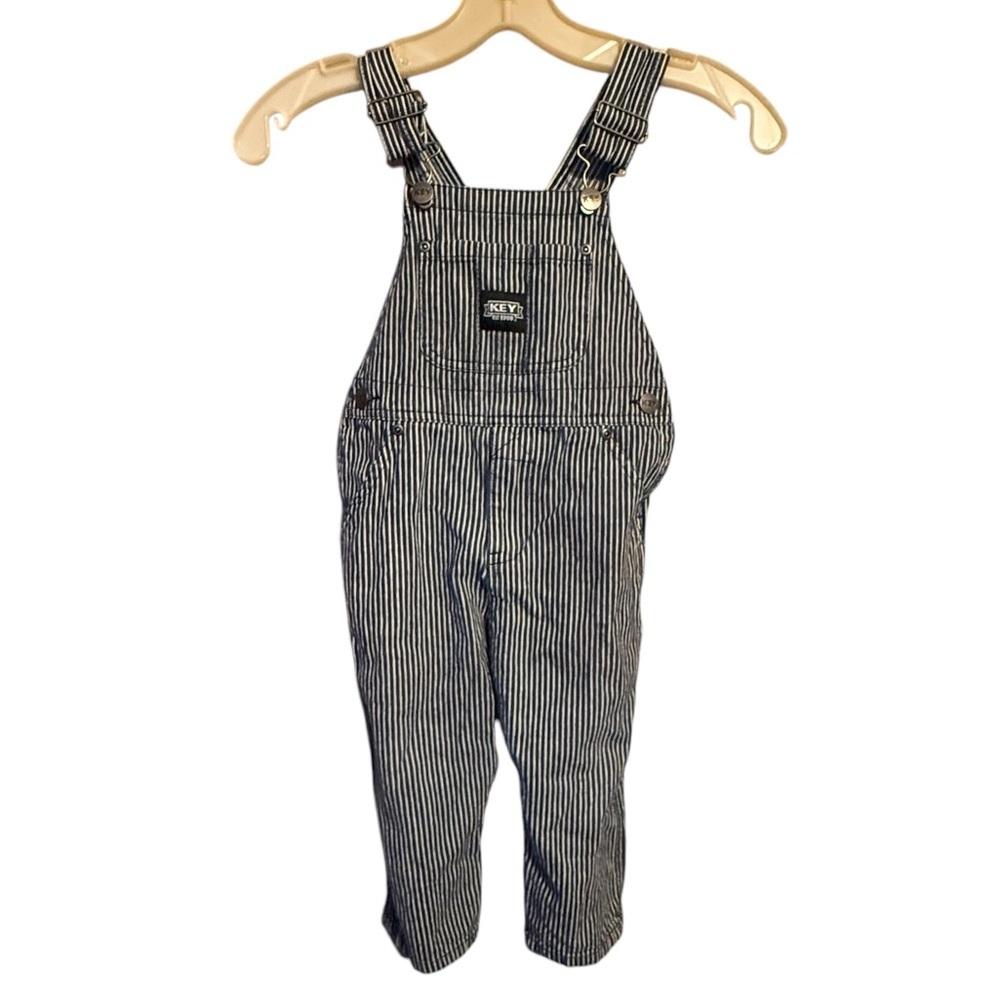 Key‎ Railroad Denim Overalls